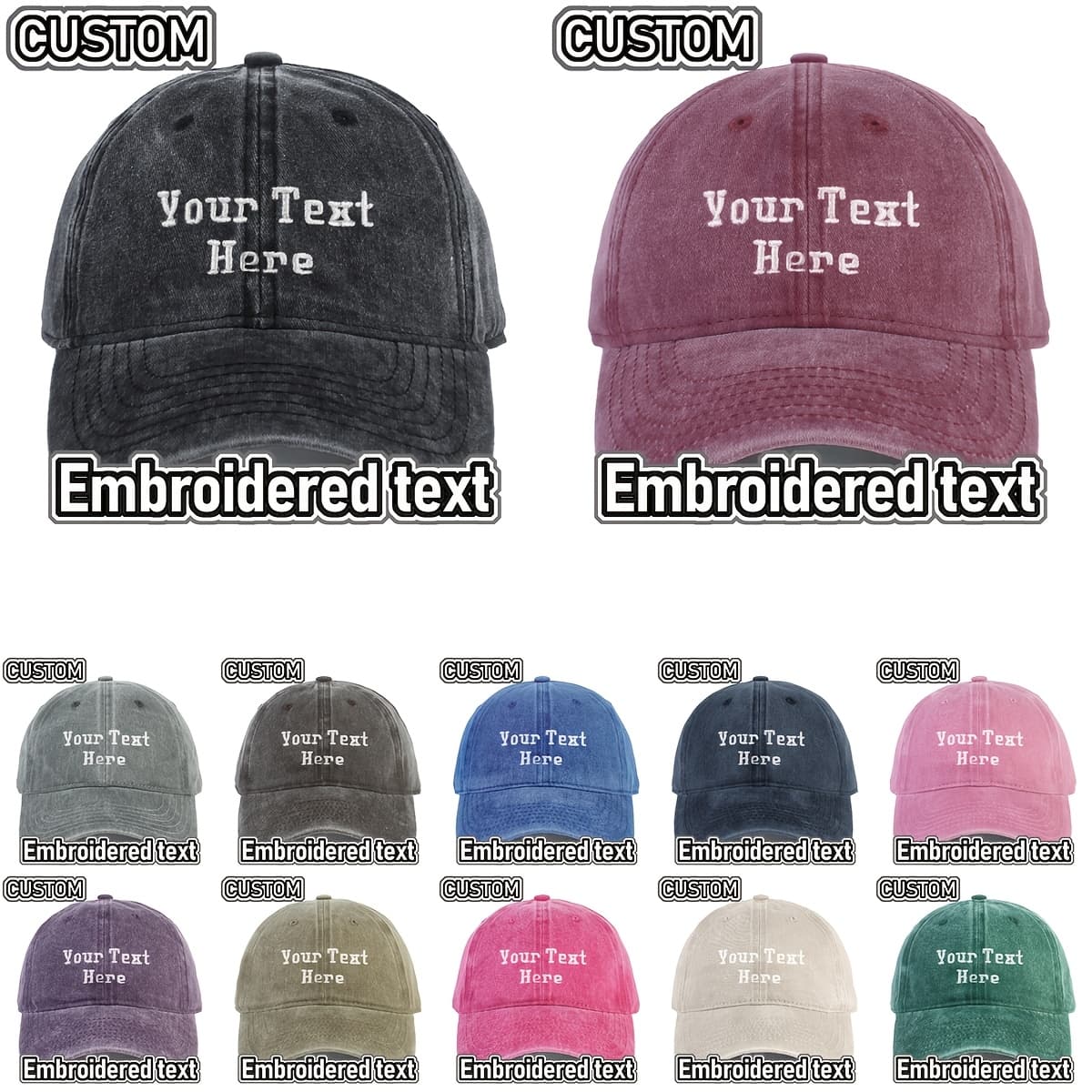Personalized Baseball Hat