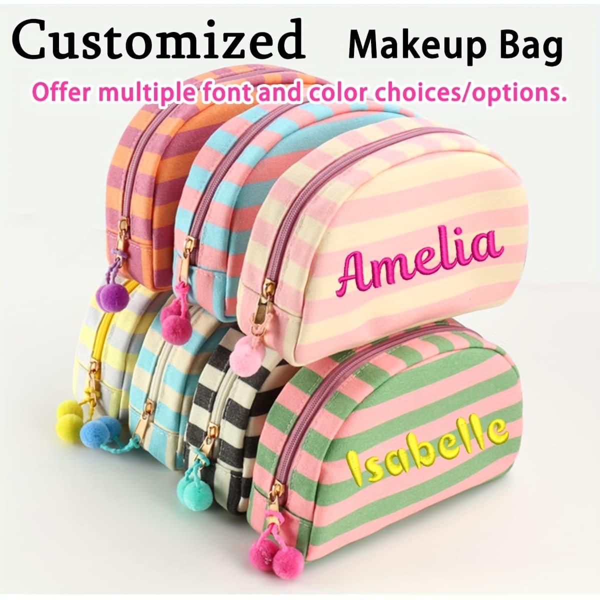 Custom Name Tote Bag